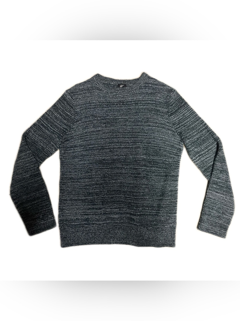 H&M Green and Gray Sweater